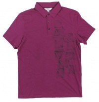 Calvin Klein Men's Body Slim Fit Graphic Jersey Polo Shirt Calvin Klein Men's Body Slim Fit Graphic Jersey Polo Shirt