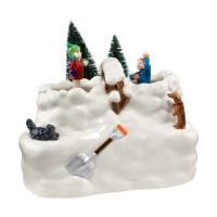 Dept 56 Animated Snowball Fight Dept 56 Animated Snowball Fight