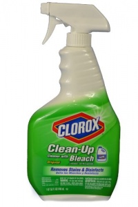 Clorox 01204 Clean-Up Disinfectant Cleaner with Bleach, 32 fl oz Trigger Spray Bottle Clorox 01204 Clean-Up Disinfectant Cleaner with Bleach, 32 fl oz Trigger Spray Bottle