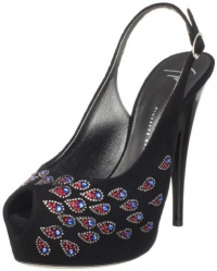 Giuseppe Zanotti Women's I10195 Open-Toe Pump,Nero,35 EU (US Women's 5 M) Giuseppe Zanotti Women's I10195 Open-Toe Pump,Nero,35 EU (US Women's 5 M)