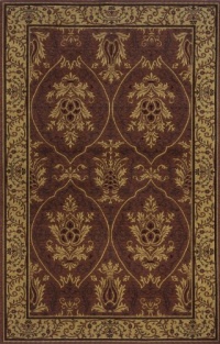Area Rug 3x5 Rectangle Transitional Salmon Color - Momeni Nouveau Rug from RugPal Area Rug 3x5 Rectangle Transitional Salmon Color - Momeni Nouveau Rug from RugPal