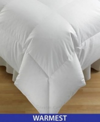 Charter Club Bedding, Level 5 Woven Tuxedo Stripe 90 x 96 Full/Queen Down Comforter Charter Club Bedding, Level 5 Woven Tuxedo Stripe 90 x 96 Full/Queen Down Comforter