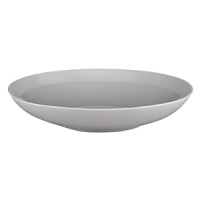 Accented with tonal contrast banding, this bowl is modern and sleek. Urban luxury at its most elemental. Accented with tonal contrast banding, this bowl is modern and sleek. Urban luxury at its most elemental.
