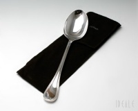 Christofle Malmaison Serving Spoon, Silverplated