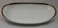Bernardaud Antinea Anthracite Relish Dish Bernardaud Antinea Anthracite Relish Dish