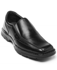 Want a pair of men's dress shoes that will let you march into the office with the right amount of cool confidence? Then slip into these comfortable Via Europa loafers. Want a pair of men's dress shoes that will let you march into the office with the right amount of cool confidence? Then slip into these comfortable Via Europa loafers.