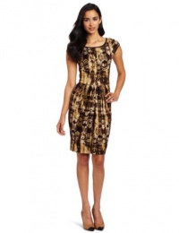 Karen Kane Women's Python Pleated Dress, Python, Medium Karen Kane Women's Python Pleated Dress, Python, Medium