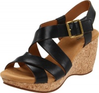 Clarks Women's Artisan by Harwich Cast Wedge Sandal Clarks Women's Artisan by Harwich Cast Wedge Sandal