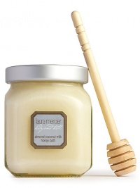 Almond Coconut Milk Honey Bath has rich foaming bubbles to sooth skin and relax the mind with a fragrant blend of almond shavings, caramel, butter cream, floral notes and sandalwood. Vitamins A & E moisturize and condition 12 oz. Almond Coconut Milk Honey Bath has rich foaming bubbles to sooth skin and relax the mind with a fragrant blend of almond shavings, caramel, butter cream, floral notes and sandalwood. Vitamins A & E moisturize and condition 12 oz.