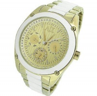 Armani Exchange Gold-Tone Dial Women's Watch #AX5035 Armani Exchange Gold-Tone Dial Women's Watch #AX5035