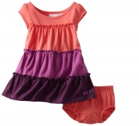 Roxy Kids Baby-Girls Infant Cider Dress, Pink Coral, 6-9 Months