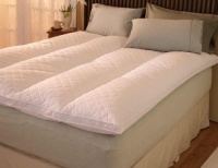 Euro Rest 100% Cotton Feather Bed Size: California King Euro Rest 100% Cotton Feather Bed Size: California King
