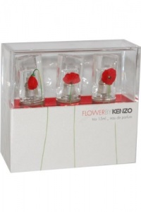 Flower by kenzo 3 x 0.5 oz. edp Perfume Purse Spray Gift Set Flower by kenzo 3 x 0.5 oz. edp Perfume Purse Spray Gift Set