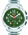 ESQ Movado Men's 07301416 esq Excel tm Stainless Steel with Green Dial Watch