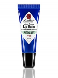 Jack Black Intense Therapy Lip Balm SPF 25 Mint 0.25 oz. Jack Black Intense Therapy Lip Balm SPF 25 Mint 0.25 oz.