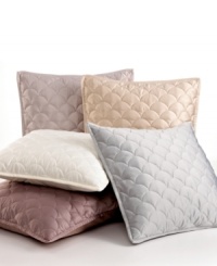 The Crescent Moon decorative pillow from Barbara Barry provides an extra layer of dimension on your bed with an understated, elegant appearance. The Crescent Moon decorative pillow from Barbara Barry provides an extra layer of dimension on your bed with an understated, elegant appearance.