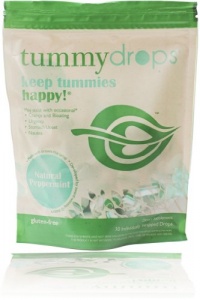 Tummydrops peppermint (bag of 30 individually wrapped drops)