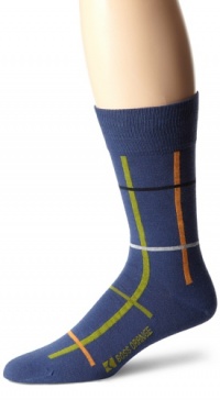 HUGO BOSS Men's Grid Crew Sock