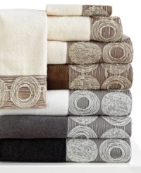 Out of this world. The Galaxy bath towel from Avanti brings cosmic chic to your bath with an exquisitely embroidered hem of planetary shapes in shimmering metallic silver. Choose from white, black or granite cotton. Out of this world. The Galaxy bath towel from Avanti brings cosmic chic to your bath with an exquisitely embroidered hem of planetary shapes in shimmering metallic silver. Choose from white, black or granite cotton.