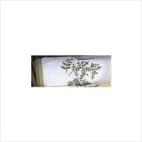 Avanti Premier Greenleaf Bath Towel, White Avanti Premier Greenleaf Bath Towel, White