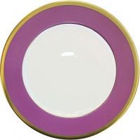 Haviland Laque de Chine Gold Amethyst Bread & Butter Plate 6.3 in Haviland Laque de Chine Gold Amethyst Bread & Butter Plate 6.3 in