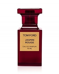 Voluptuous. Sensuous. Audacious. Tom Ford Jasmin Rouge is a voluptuous, saturated, spiced floral. An unexpected blend of precious sambac jasmine sepals absolute, an ingredient never used before in perfumery with dusky clary sage and rich spices, it unveils a new facet of jasmine's erotic decadence. Jasmin Rouge is as audacious as lacquered red lips. Its deep red bottle evokes lush and hedonistic glamour. Voluptuous. Sensuous. Audacious. Tom Ford Jasmin Rouge is a voluptuous, saturated, spiced floral. An unexpected blend of precious sambac jasmine sepals absolute, an ingredient never used before in perfumery with dusky clary sage and rich spices, it unveils a new facet of jasmine's erotic decadence. Jasmin Rouge is as audacious as lacquered red lips. Its deep red bottle evokes lush and hedonistic glamour.