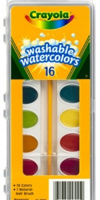 Crayola 16 Ct Washable Watercolors Crayola 16 Ct Washable Watercolors
