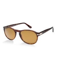 Designed and crafted in Italy, Persol - from the Italian per il sole meaning for the sun - is a favorite among tastemakers and celebrities for its impeccable fit and incredible clarity. The brand's patented Meflecto temples offer a secure fit, while crystal-tempered sunglass lenses provide protection with distortion-free vision. With a brand character that can best be described as classy, exclusive, stylish, and unique, Persol continues to go beyond trends. Designed and crafted in Italy, Persol - from the Italian per il sole meaning for the sun - is a favorite among tastemakers and celebrities for its impeccable fit and incredible clarity. The brand's patented Meflecto temples offer a secure fit, while crystal-tempered sunglass lenses provide protection with distortion-free vision. With a brand character that can best be described as classy, exclusive, stylish, and unique, Persol continues to go beyond trends.