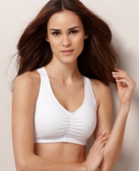 Get up and out there. A wireless, fuss-free sports bra that moves with you, by Bali. Comes in a pack of two. Style #X570 Get up and out there. A wireless, fuss-free sports bra that moves with you, by Bali. Comes in a pack of two. Style #X570