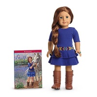American Girl of 2013 Saige Doll & Paperback Book American Girl of 2013 Saige Doll & Paperback Book