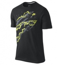 Nike Men's Foam Eel Standard Fit Basketball T-Shirt Black Nike Men's Foam Eel Standard Fit Basketball T-Shirt Black