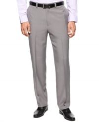 Crafted with recycled materials, these sleek weekday regulars from Haggar help you look good and feel good about what you're wearing. Crafted with recycled materials, these sleek weekday regulars from Haggar help you look good and feel good about what you're wearing.