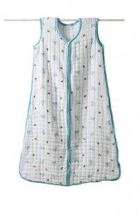 Cozy Slumber Muslin Four Layer Sleeping Bag, Little Man, Large / 22-28 Lbs Cozy Slumber Muslin Four Layer Sleeping Bag, Little Man, Large / 22-28 Lbs
