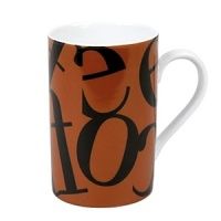Whimsical drinkware to add fun and color to the table. Konitz mugs feature the highest quality color and glaze. A collage of black, jumbled letters on a brown ground. Whimsical drinkware to add fun and color to the table. Konitz mugs feature the highest quality color and glaze. A collage of black, jumbled letters on a brown ground.