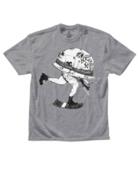 Born to shred. Rip up the concrete in this cool graphic tee from DC Shoes. Born to shred. Rip up the concrete in this cool graphic tee from DC Shoes.