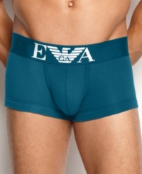 Microfiber trunk by Emporio Armani are snug wear it counts with the support you've learned to trust. Microfiber trunk by Emporio Armani are snug wear it counts with the support you've learned to trust.