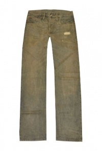 Double RL RRL by Ralph Lauren Men Straight Leg Distressed Jeans - Made in USA (30 x 30, Washed denim) Double RL RRL by Ralph Lauren Men Straight Leg Distressed Jeans - Made in USA (30 x 30, Washed denim)