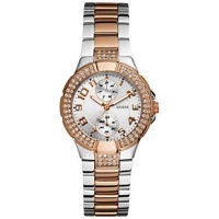 GUESS Status In-the-Round - Two Tone with Rose GUESS Status In-the-Round - Two Tone with Rose