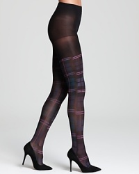 Add a touch of school-girl style to your look with HUE's pretty plaid tights. Style #U13307. Add a touch of school-girl style to your look with HUE's pretty plaid tights. Style #U13307.