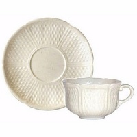 In 1821, Gien was founded for the purpose of bringing fine English earthenware manufacturing techniques to France. Pont Au Choux White is an ivory dinnerware collection with intricate inlaid design work. In 1821, Gien was founded for the purpose of bringing fine English earthenware manufacturing techniques to France. Pont Au Choux White is an ivory dinnerware collection with intricate inlaid design work.