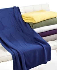 Take the Lacoste knit cotton throw to the bed, couch, porch – anywhere you want to kick back and relax. In solid colors to easily coordinate with Lacoste bedding collections. Take the Lacoste knit cotton throw to the bed, couch, porch – anywhere you want to kick back and relax. In solid colors to easily coordinate with Lacoste bedding collections.