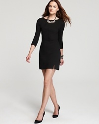 Modernize your LBD collection with a captivating Juicy Couture dress, finished with an alluring lace back for an unforgettable exit. Modernize your LBD collection with a captivating Juicy Couture dress, finished with an alluring lace back for an unforgettable exit.