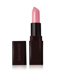 Laura introduces a luxurious new lipstick that gives lips the ultimate in color, texture and finish. In one smoothing swipe, the crème formula envelops lips in rich color with a semi-lustrous finish. The cushiony, lightweight texture feels comfortable, while pure olive oil and Vitamin E nourish lips. Features an elegant, modern case with a metal finish.Key claims:• Cushiony, lightweight, creamy texture feels comfortable on lips• Provides medium to full coverage with a semi-lustrous finish• Long-wearing formula (6–8 hours)• Provides rich color with one smoothing swipe• Color glides evenly onto lips; does not skip or drag• Gives the appearance of visibly fuller and younger looking lips• Formula does not bleed or feather; does not dry or fade; does not set into lip lines• Dermatologically and allergy tested to minimize the risk of allergy and irritation• Fragrance free Key ingredients:• Jojoba wax allows for even color application• Pure olive oil comforts and nourishes lips• Vitamin E nourishes and moisturizes lips, leaving them soft, soothed and conditioned• Rose seed extract helps to restore skin's elasticity• Hyaluronic Filling Spheres plump to fill fine lines and wrinkles, visibly repairing and smoothing lips over time Laura introduces a luxurious new lipstick that gives lips the ultimate in color, texture and finish. In one smoothing swipe, the crème formula envelops lips in rich color with a semi-lustrous finish. The cushiony, lightweight texture feels comfortable, while pure olive oil and Vitamin E nourish lips. Features an elegant, modern case with a metal finish.Key claims:• Cushiony, lightweight, creamy texture feels comfortable on lips• Provides medium to full coverage with a semi-lustrous finish• Long-wearing formula (6–8 hours)• Provides rich color with one smoothing swipe• Color glides evenly onto lips; does not skip or drag• Gives the appearance of visibly fuller and younger looking lips• Formula does not bleed or feather; does not dry or fade; does not set into lip lines• Dermatologically and allergy tested to minimize the risk of allergy and irritation• Fragrance free Key ingredients:• Jojoba wax allows for even color application• Pure olive oil comforts and nourishes lips• Vitamin E nourishes and moisturizes lips, leaving them soft, soothed and conditioned• Rose seed extract helps to restore skin's elasticity• Hyaluronic Filling Spheres plump to fill fine lines and wrinkles, visibly repairing and smoothing lips over time
