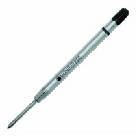 Monteverde Capless Gel Ballpoint Refill to Fit Parker Ballpoint Pens, Fine Point, Black, 2 per Pack (P422BK)