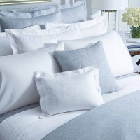 Lauren by Ralph Lauren Suite Paisley Bleu Clair Standard Pillowcases - Pale Blue Paisley Cuff Lauren by Ralph Lauren Suite Paisley Bleu Clair Standard Pillowcases - Pale Blue Paisley Cuff