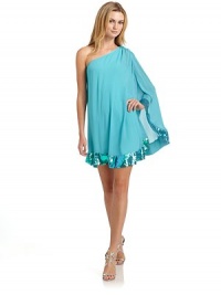 THE LOOKAiry chiffon overlayAsymmetrical necklineSoftly gathered at one shoulderSingle, flowing flutter sleeveTonal sequin bands at edgesTHE FITAbout 33 from shoulder to hemTHE MATERIALPolyesterFully linedCARE & ORIGINDry cleanImportedModel shown is 5'9½ (176cm) wearing US size Small. THE LOOKAiry chiffon overlayAsymmetrical necklineSoftly gathered at one shoulderSingle, flowing flutter sleeveTonal sequin bands at edgesTHE FITAbout 33 from shoulder to hemTHE MATERIALPolyesterFully linedCARE & ORIGINDry cleanImportedModel shown is 5'9½ (176cm) wearing US size Small.