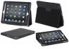 iPad 4 Case - iPad 3 Case - The New iPad (4th Generation) and iPad 3 Leather Case Cover with Built-in Stand and Premium Interior - Automatically Wakes and Puts Your iPad 4 and iPad 3 to Sleep Every Time - (Black) by MKT iPad Cases