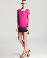 A ombre Gryphon dress sheds light on your personal style, boasting poppy color and a mini silhouette for fresh and flirty finish. A ombre Gryphon dress sheds light on your personal style, boasting poppy color and a mini silhouette for fresh and flirty finish.