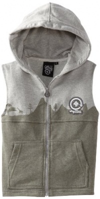 LRG - Kids Boys 2-7 Little Artist Driven Hooded Vest, Ash Heather, 5 LRG - Kids Boys 2-7 Little Artist Driven Hooded Vest, Ash Heather, 5