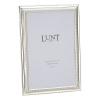 Lunt Silver Beads Frame, Silver, 4 x 6